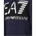 EA7 Emporio Armani Felpa da Uomo Blu con logo