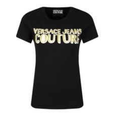 Versace Jeans Couture T-shirt da Donna Nera 