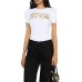 Versace Jeans Couture T-shirt da Donna bianca con logo