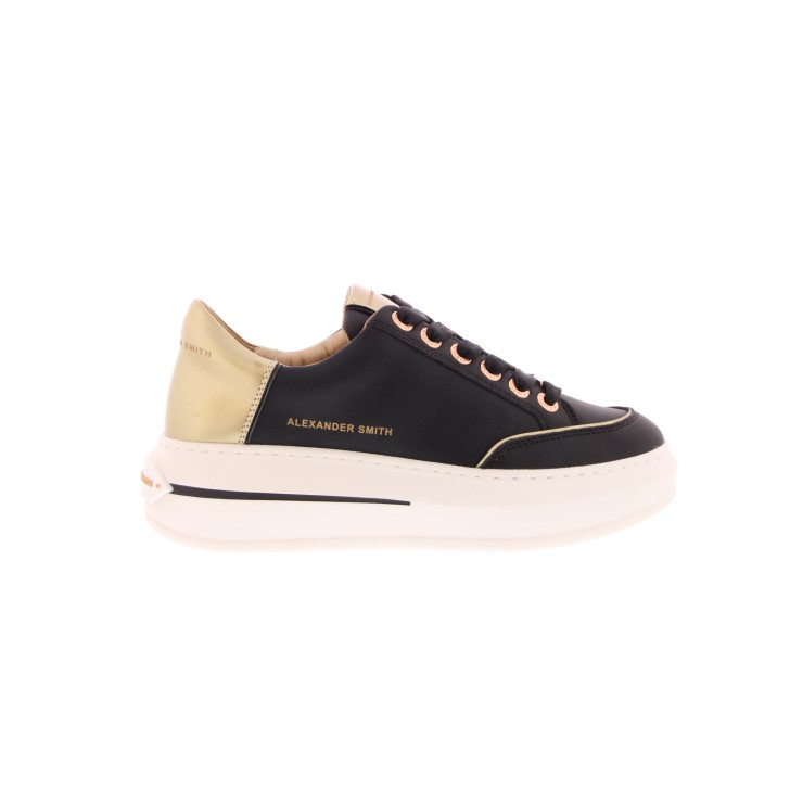 ALEXANDER SMITH SNEAKERS DA DONNA BLACK GOLD