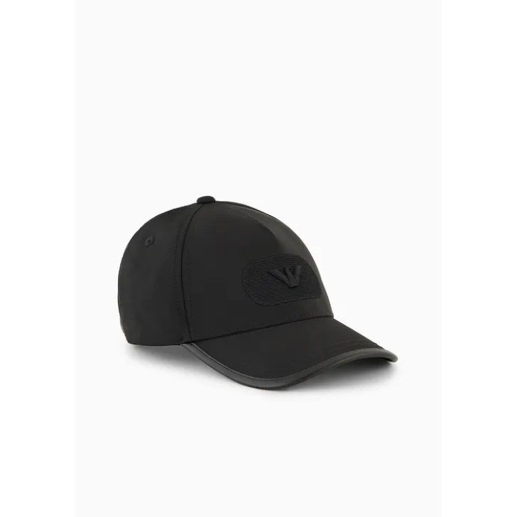 EMPORIO ARMANI BASEBALL HAT NERO