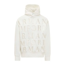 EMPORIO ARMANI SWEATSHIRT BIANCO CALDO