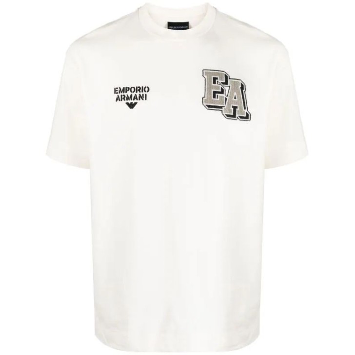 EMPORIO ARMANI T-SHIRT VANIGLIA