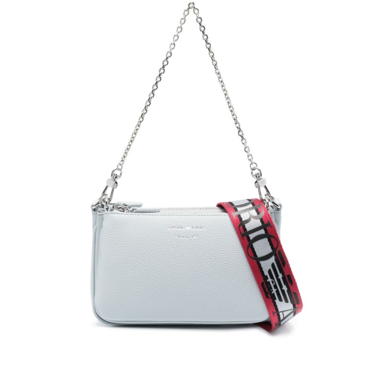 EMPORIO ARMANI MINI BAG POLVERE/MELOGRANO