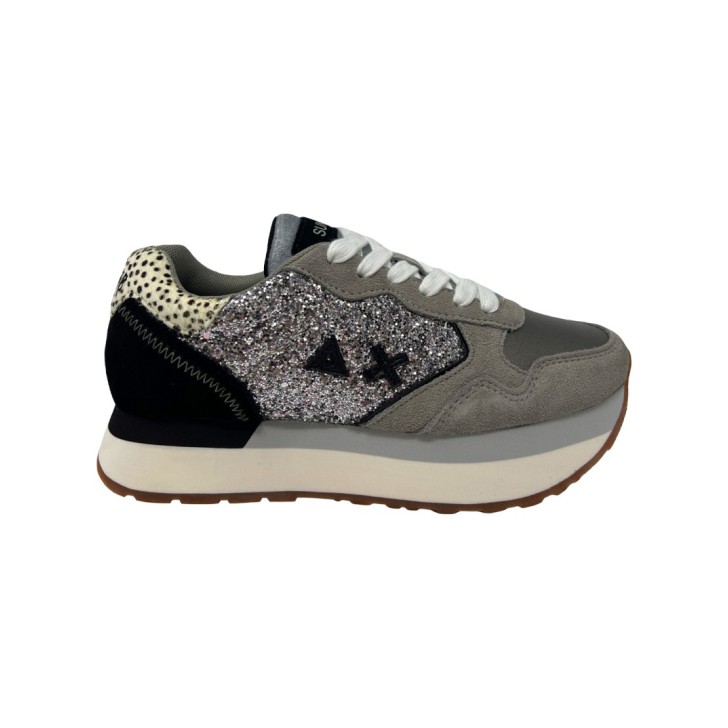 SUN 68 Sneakers Argento KELLY BIG GLITTER