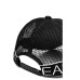 EA7 Emporio Armani Cappello da uomo nero con logo 