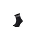 Emporio Armani set 2 paia di calze Bianche e nere unisex realizzate in spugna di cotone con logo jacquard 3031222F39600911