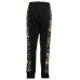 Versace Jeans Couture Pantalone sportivo nero con bande ai lati con Logo Couture