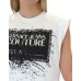 Versace Jeans Couture T-shirt Bianca da Donna con logo