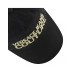 Versace Jeans Couture Cappello Nero Unisex con logo ricamato dorato 