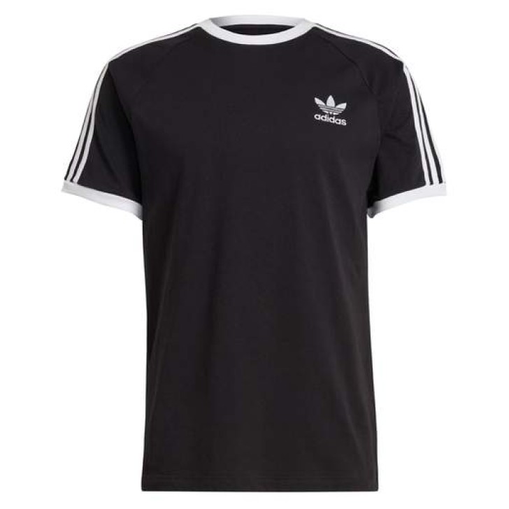 Adidas Originals T-shirt Nera con logo da Uomo 