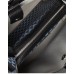 Emporio Armani Borsa a spalla Blu con Stampa Monogram Eagle All Over e tracolla regolabile, estraibile