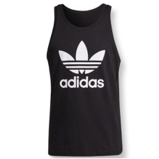 Adidas Originals T-shirt a giromanica nera da Uomo 