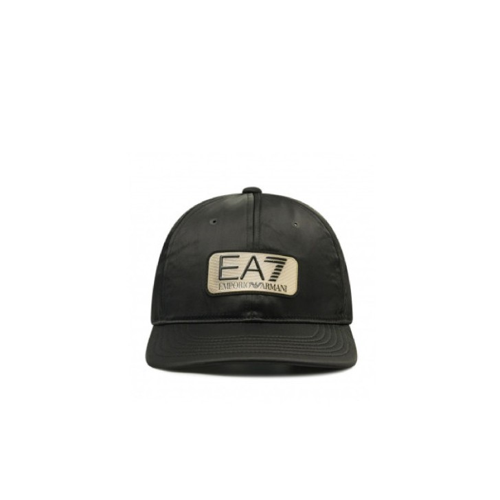 EA7 Emporio Armani Cappello da uomo nero con logo