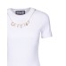 Versace Jeans Couture T-shirt da Donna Bianca a girocollo