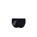 Emporio Armani Slip nero in cotone elasticizzato con vita elastica e logo lettering