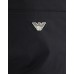 Emporio Armani Pantaloncini neri in cotone modello 5 Tasche