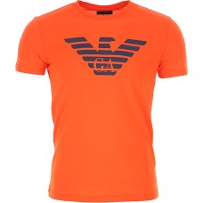Emporio Armani T-shirt Arancione da Uomo