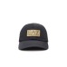 EA7 Emporio Armani Cappello da Uomo nero con logo a contrasto di colore oro 