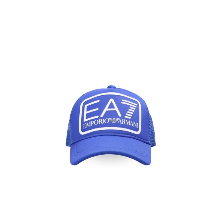 EA7 Emporio Armani Cappello da uomo bluette